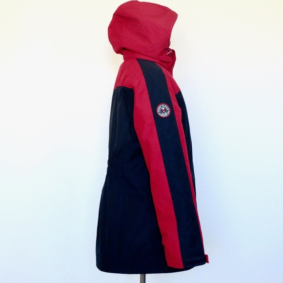 NEW! TOMMY HILFIGER 3 in 1 All Weather System Jacket Hooded Women's SZ S - Picture 11 of 16